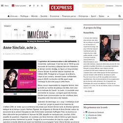 Anne Sinclair, acte 2.