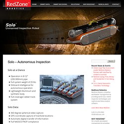 Small Diameter Sewer Pipe Inspection Robot