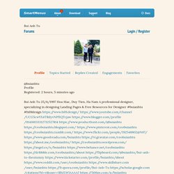 SmartMenus jQuery Website Menu Plugin » Bui Anh Tu's Profile