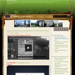 Activité 1- Les conflits traditionnels ont-ils disparu aujourd'hui en France?