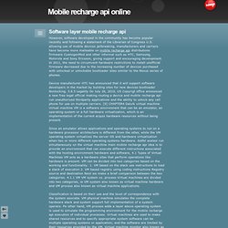 mobile recharge api provider