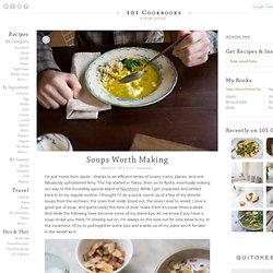 Soups Worth Making