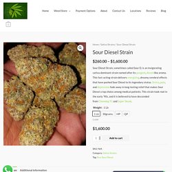 Sour Diesel Strain - Weed For Sale Online