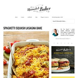 Spaghetti Squash Lasagna