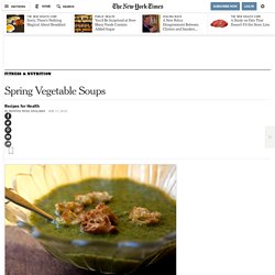 Spring Vegetable Soups