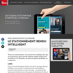 Le stationnement rendu intelligent
