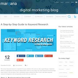 A Step-by-Step Guide to Keyword Research