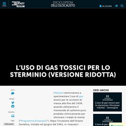 L’uso di gas tossici per lo sterminio (Versione ridotta)