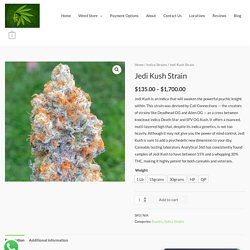 Jedi Kush Strain - Buy Weed Online For discreet Delivery