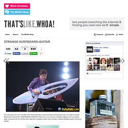STRANGE SURFBOARD-GUITAR