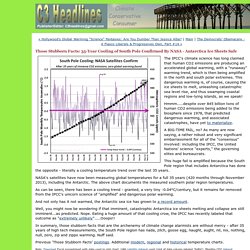 Those Stubborn Facts: 35-Year Cooling of South Pole Confirmed By NASA - Antarctica Ice Sheets Safe