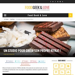 Un studio pour créer son propre KitKat