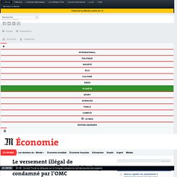 Le versement illégal de subventions américaines à Boeing condamné par l’OMC