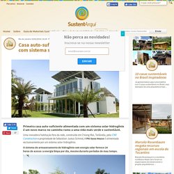 Casa auto-suficiente é a primeira com sistema solar-hidrogênio