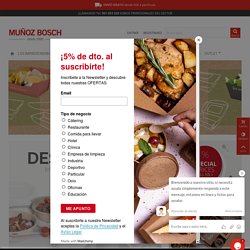 Suministros de hostelería online para profesionales - Muñoz Bosch