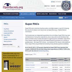 Super PACs
