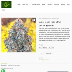 Super Silver Haze Strain - Weed For Sale Online