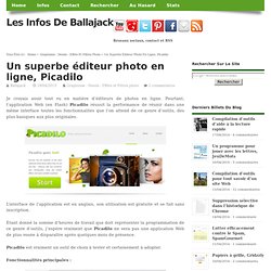 Un superbe éditeur photo en ligne, Picadilo