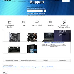 Support - GIGABYTE France