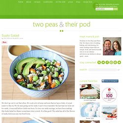 Sushi Salad Recipe