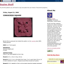 CORKSCREW SQUARE