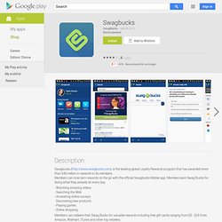 Swagbucks (#1 Fav & Easiest To Use)