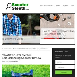 swagtron t1 hoverboard