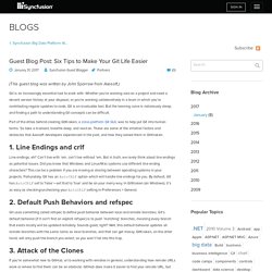Guest Blog Post: Six Tips to Make Your Git Life Easier