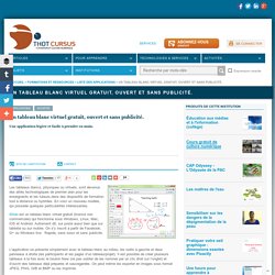 Un tableau blanc virtuel gratuit, ouvert et sans publicité.