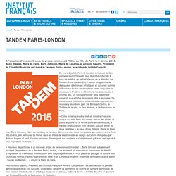 Tandem Paris-London
