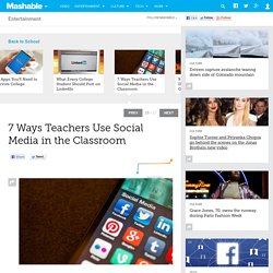 7 Ways Teachers Use Social Media in the Classroom