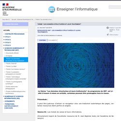 Sciences numériques et technologie (SNT) - Enseigner l’informatique