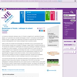 Ecole numérique : rapport, Jean-Michel Fourgous, nouvelles technologies, cartable en ligne, collège, lycée, équipement informatique. En bref - Actualités