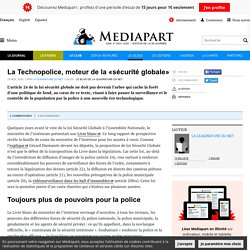 La Technopolice, moteur de la «sécurité globale»