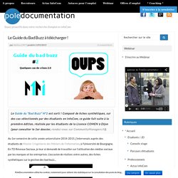 Le Guide du Bad Buzz à télécharger !