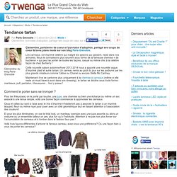 Tendance tartan