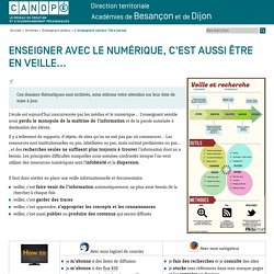 Enseigner et être en veille