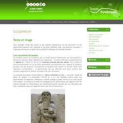 Textes Fondateurs » Gilgamesh