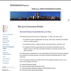 The 9/11 Consensus Points