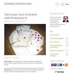 The Game That Is Worth 1,000 Worksheets