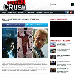 The 10 Most Confusing Movies of All Time