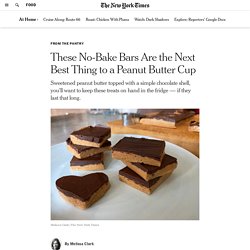 These No-Bake Bars Are the Next Best Thing to a Peanut Butter Cup