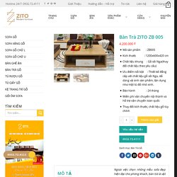 Bàn Trà Gỗ Thông Minh - Bàn Uống Nước Phòng Khách