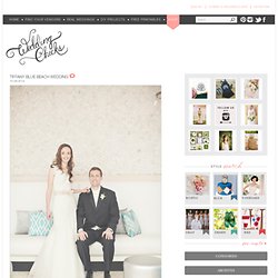 Tiffany Blue Beach Wedding