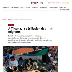 Caravane à Tijuana