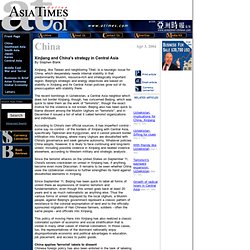 Asia Times Online - News from greater China; Hong Kong and Taiwan