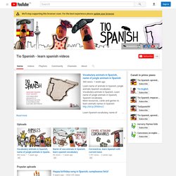 Youtube : Tio Spanish