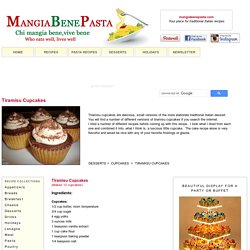 Tiramisu Cupcakes