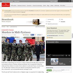A stand-off in Toulouse: Murders in Midi-Pyrénees