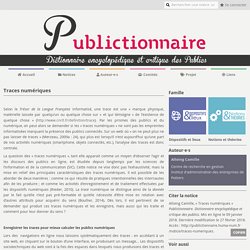 Traces numériques
